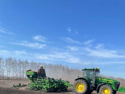 В регионе начались весенние полевые работы