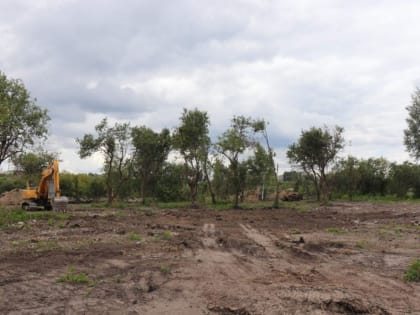 Благоустройство набережной в Уварове: первый этап завершен