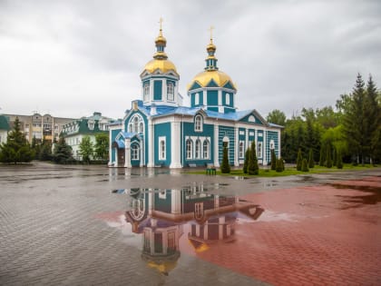 В день памяти святой праведной Тавифы митрополит Феодосий совершил Божественную литургию в Вознесенском женском монастыре города Тамбова