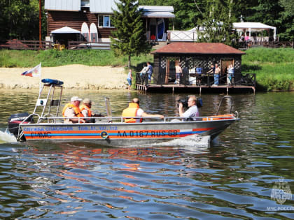 Пaтрулирование канала реки Цны