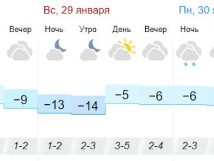 Зима в разгаре: синоптики о погоде в Тамбовской области