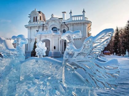 За ледяные скульптуры в Асеевском парке заплатят около 4 млн рублей