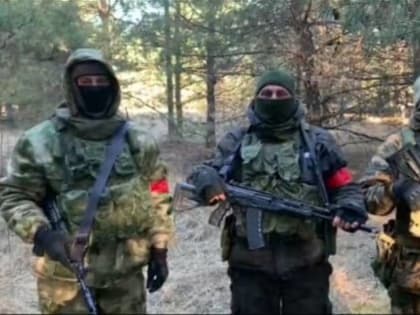 Тамбовские бойцы передали благодарность жителям Первомайского района за собранную гуманитарную помощь