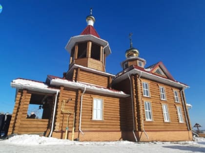 В Моршанске освятили храм в честь митрополита Владимира