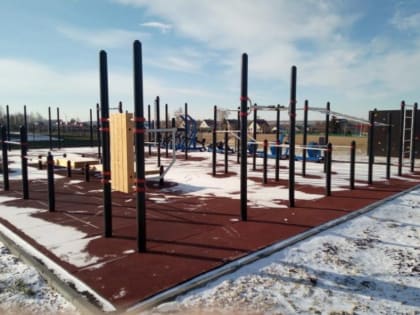 В Тамбовской области построят еще шесть площадок для спорта