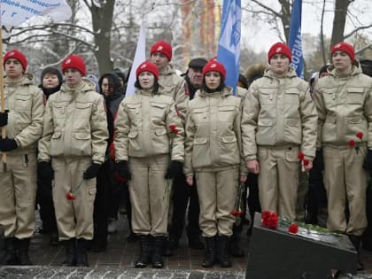 В Тамбове прошел митинг в поддержку участников специальной военной операции