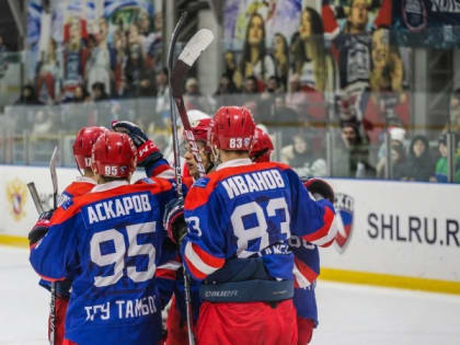 Хоккеисты «Державы» одержали победу над командой смоленского университета