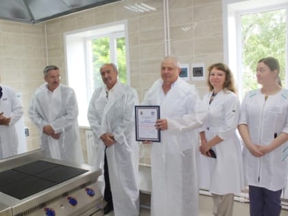 В Жердевской центральной районной больнице после капитального ремонта открылся пищеблок.