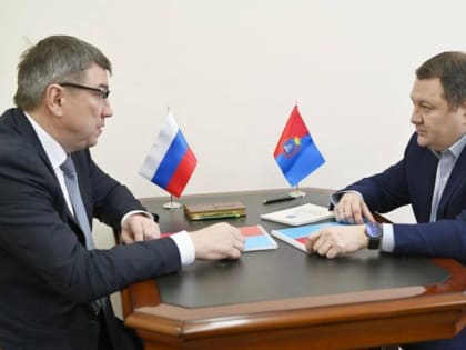 Тамбовскую область с рабочим визитом посетил замминистра промышленности России Олег Бочаров