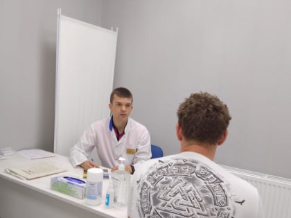 Мобильная медицинская бригада Жердевской ЦРБ провела медосмотр сотрудников сахарного завода