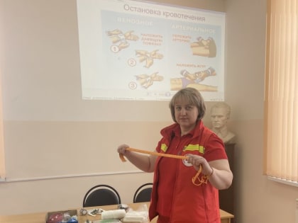 Оказание неотложной помощи при наружных кровотечениях