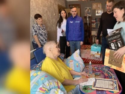 Ветеран Великой Отечественной войны из Тамбовской области отпраздновала 100-летний юбилей