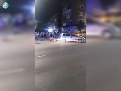 В городе Рассказово сбили мотоциклиста