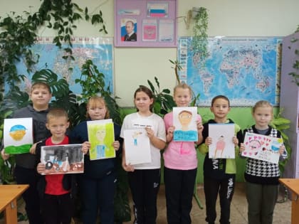 Дети поздравляют отцов в Ржаксине