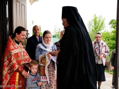 В Неделю 6-ю по Пасхе епископ Игнатий возглавил праздничное богослужение в городе Жердевка