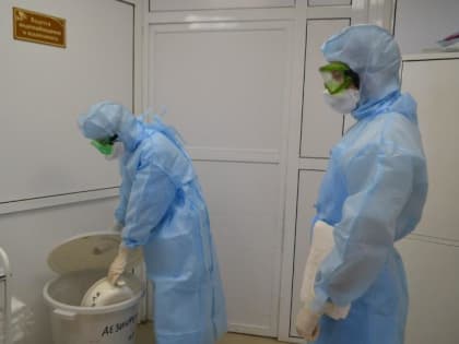 Учения по профилактике холеры в областной клинической больнице