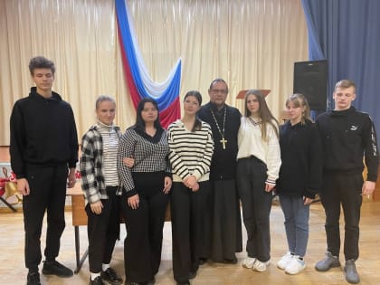 Беседа в пресс-центре «Калейдоскоп» МБОУ «СОШ №1» города Кирсанова