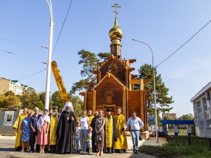 Стахановскими темпами почти построили храм в районе стадиона «Динамо»