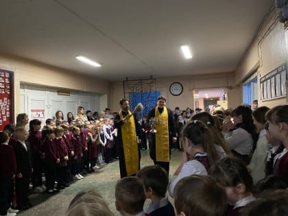 Освящение 8-го корпуса Лицея имени А.И. Данилова города Уварово