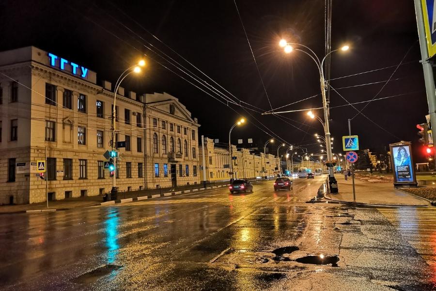 Ночной обзор. Вечерний Тамбов. Ленинград вечером. Тамбов вечером. Москва день и ночь.