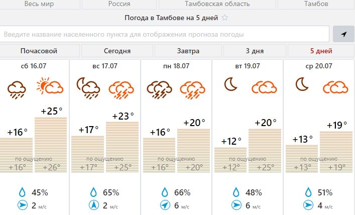 Прогноз погоды на неделю в тамбовской. Погода на неделю.