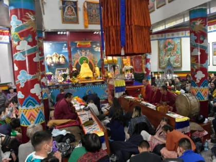 Владимир Путин поздравил буддистов России с Новым годом и праздником Белого месяца