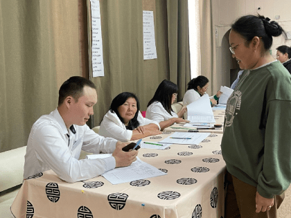 Предварительные итоги голосования в Туве