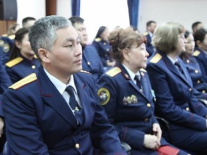 В Туве отметили 12 годовщину Следственного комитета России