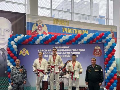Боец СОБР «Эзир» стал призёром чемпионата Росгвардии по рукопашному бою