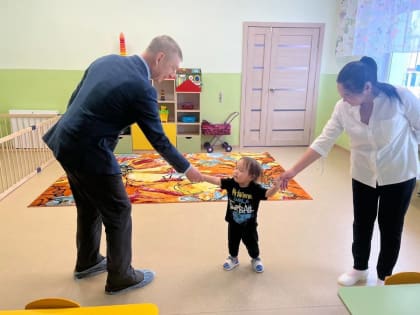 При поддержке "Единой России" в пгт. Каа-Хем открылся новый детский сад