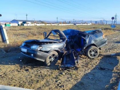 В Кызыле водитель, 17 раз попавшийся на превышении скорости, разбился насмерть вместе с пассажиром