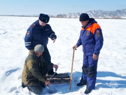 Безопасность на льду начинается с себя