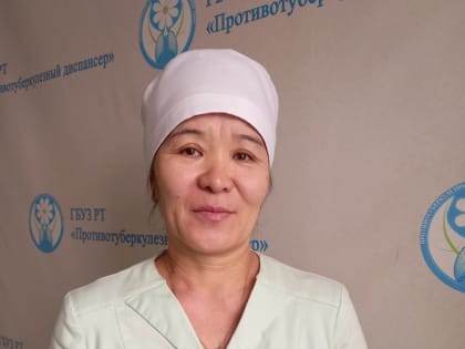 Рата Седип-ооловна Шамыш, Республиканың туберкулезка удур диспансерниң диспансер салбырының эргелекчизи: “Чылдың-на хөрек шинчилгезин эртип туруңар. Туберкулезка удур диспансерниң 