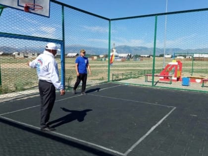 Проверка безопасности детских и спортивных площадок Бай-Тайгинского кожууна