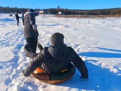 Мэрия Кызыла напоминает о правилах поведения на горке
