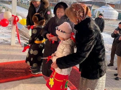 Открытие обновленного детского сада в Каа-Хемском районе