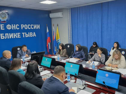 Обсуждение налоговых поступлений в Республике Тыва