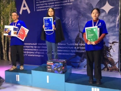 Студенты ТувГУ стали победителями регионального чемпионата «Абилимпикс – 2023»