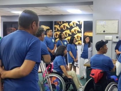 В Кызыле состоялся первый этап оздоровительного тура ТувГУ для студентов с ОВЗ