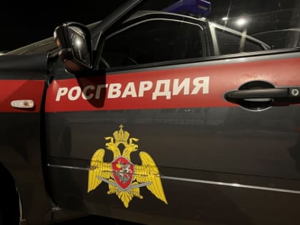 Сотрудники Росгвардии задержали подозреваемого в совершении особо тяжкого преступления