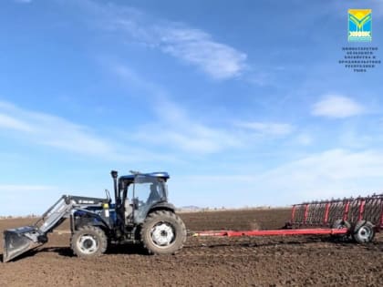 В Туве дан старт весенне-полевым работам