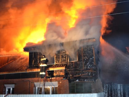 Статистика пожаров в Туве за нeделю