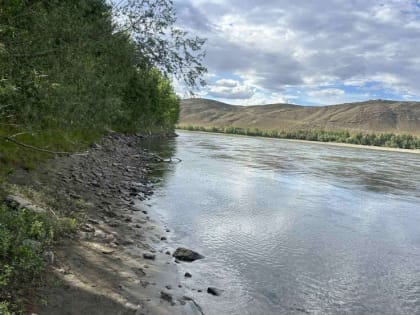 На берегу Енисея в районе дамбы на востоке Кызыла утонул подросток