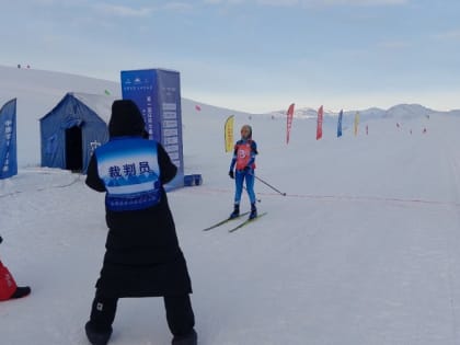 Тувинская лыжница выиграла три медали на I зимних играх «Большой Алтай»