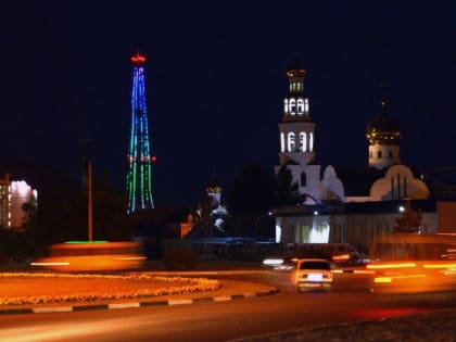 Телебашня в Кызыле засветится праздничными огнями в честь 8 Марта