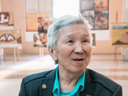 В Туве открылась выставка художника-монументалиста Вячеслава Самия