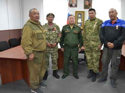 В Кызыле наградили добровольцев - участников СВО из Тувы
