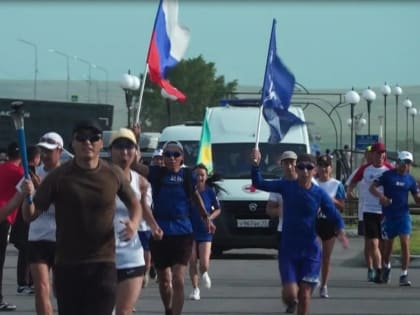 Тува приняла участие в факельной эстафете «Бег гармонии»