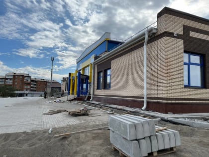 В микрорайоне «Спутник» города Кызыла завершается строительство культурного центра