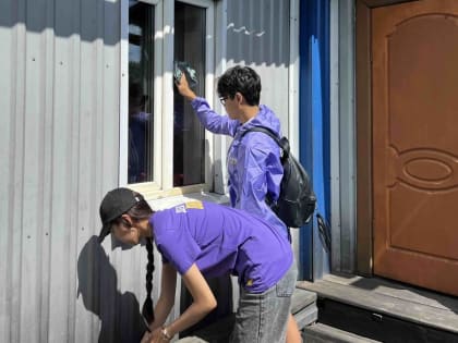 «Добрые Сердца Тувы» навели порядок в доме ветерана